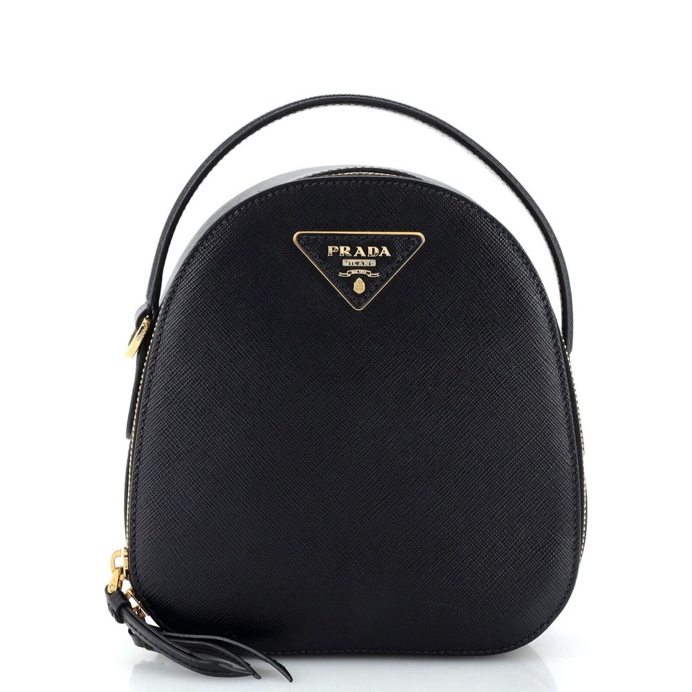 Prada Odette Zip Backpack Saffiano #77030P12B - Picture 1 of 7